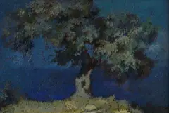 I grew up braving the storm, there is wind by Seve Sospizio, Sign at the bottom to the left. On the reverse: title. Bibliography:, offered May 2021