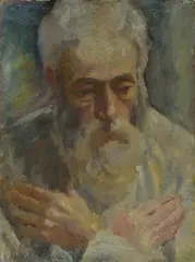 The penitent by Gino Barbieri, Sign at the bottom to the left. On the reverse: title., offered May 2021