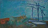 Benvenuto Benvenuti, Landscape with bulls