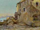 Adolfo Tommasi, Cottage on the sea