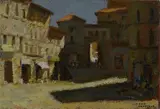 Seve Sospizio, Castelnuovo Pascoli, 1951, Signature lower right. On the reverse: stamp Centro Culturale Chiostro San Marco