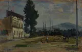 Luigi Michelacci, Landscape with Figures