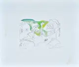 Luca Alinari, Without title, Signature in pencil lower right.