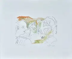 Without title by Luca Alinari, Signature in pencil lower right. & Nbsp;, offered Apr 2021