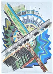Without title by Giuseppe Calonaci, Signature lower right, offered Apr 2021