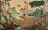 Roga, Garden sketch with fountain
