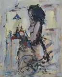 Alvaro Danti, Figure, Sign at the bottom to the left.