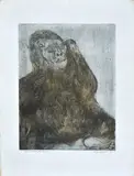 Attilio Steffanoni, Gorilla, 1964, Signature and date lower right; edition lower left.