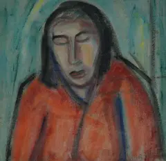 Figure by Silvano Bozzolini, 1997, Signature and date lower right., offered Apr 2021