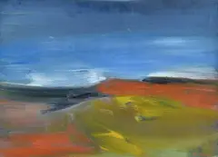 Landscape by Dino Caponi, 1962, Signature and date lower right., offered Mar 2021