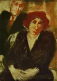 Remo Squillantini, Figures, Signature top left.