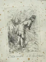 The source by Luigi Bartolini, Signature and title in pencil in the lower center., offered Mar 2021