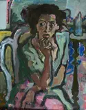 Figure by Gianni Vagnetti, Signature lower right., offered Mar 2021