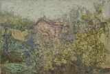 Norma Mascellani, Landscape, Oil on plywood