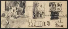 Without title by Mario Sironi, Signature lower right., offered Mar 2021
