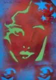 Giosetta Fioroni, Red and yellow face