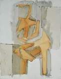 Conrad Marca-Relli, Seated Figure