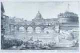 Il Ponte Sant'Angelo by Giovanni Battista Piranesi, mm., offered Mar 2021