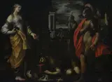 Bernardino Mei, Sisara and Giaele, 1665, Expertise of Prof. Marco Ciampolini. "Here we are faced with a paradigmatically baroque way of understanding both