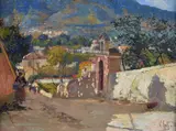 Vincenzo Irolli, View of the village