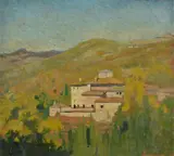 Eugenio Cecconi, Tuscan countryside