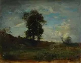 Antonio Fontanesi, Landscape at dusk