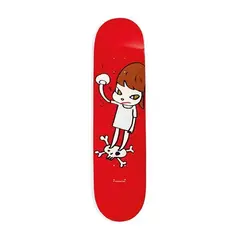 Solid Fist Skateboard by Yoshitomo Nara, 2017, Screen printing on skateboard, offered Mar 2021