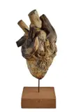 Moradi Il Sedicente, Heart, 2020, Brand in focus of the artist on the work. Unique specimen.