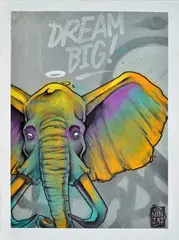 Dream Big by Ninjaz, 2020, Signature lower right., offered Mar 2021
