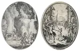 Jaques Callot, Coppia di incisioni, A- Le culte du demon