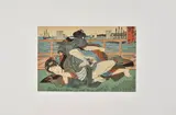 Utagawa Kunisada, Scena erotica