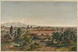 Carl Ferdinand Sprosse, Veduta di Roma, mm.