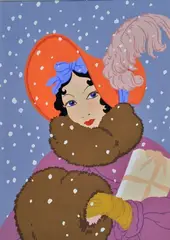 Signora sotto la neve by Giovanni Meschini, mm., offered Mar 2021