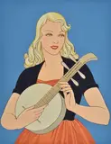 Giovanni Meschini, Suonatrici di ukulele, mm.