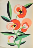 Graziana Meschini, Fiori, Sul verso: firma.