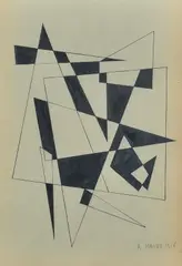 Composition by Angelo Maino, 1926, Signature and date lower right., offered Feb 2021