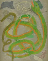 Forest trinkets by Vittorio Osvaldo Tommasini, 1964, Signature and date lower right. On the reverse: signature, offered Feb 2021