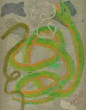 Vittorio Osvaldo Tommasini, Forest trinkets, 1964, Signature and date lower right. On the reverse: signature