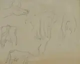 Fortunato Depero, Cattle (various studies)