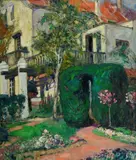 Mario Cavaglieri, Garden of the villa