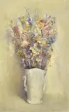 Norma Mascellani, Flowerpot, Signature lower right.