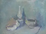 Norma Mascellani, Still life, Signature lower right.
