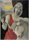 Alberto Abate, Mithriaca, 1987, Signature