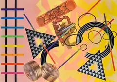 Without title by Peter Phillips, 1974, Signature and date lower right; edition lower left., offered Feb 2021