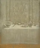 Lorenzo Lazzeri, Last supper - Already supper, 2007, On the reverse: signature