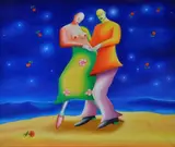 Paolo Scheggi., Promise of love, 1999, On the reverse: signature