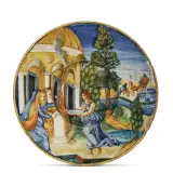 Francesco Durantino, A Plate, Urbino, Workshop Of Guido Durantino (Fontana), Circa 1540, A PLATE
