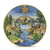 Francesco Durantino, A Dish, Urbino, Workshop Of Guido Durantino, Circa 1559, A DISH