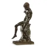 Luigi Secchi, Ocarina Player, bronze