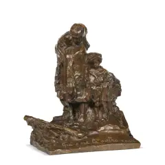 Michele Vedani, Down There Was Our Home, bronze